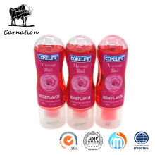 Juguetes solubles en agua del lubricante del sexo del sabor de Rose